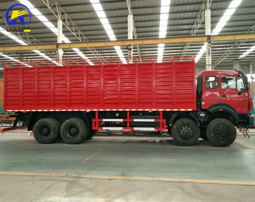Beiben 6X4 380HP camion de chargement avec boîte de vitesses et boîte de vitesses rapide 12js200t