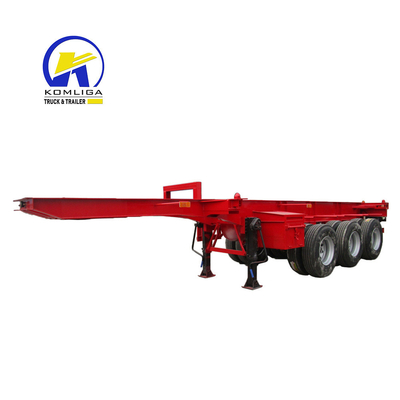 11.00r20 pneumatique Wabco châssis à soupape remorque squelettique pour le transport de conteneurs au mieux