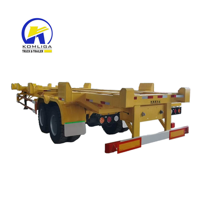 11.00r20 pneumatique Wabco châssis à soupape remorque squelettique pour le transport de conteneurs au mieux