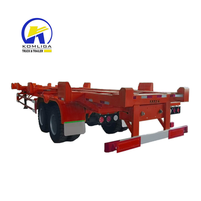 11.00r20 pneumatique Wabco châssis à soupape remorque squelettique pour le transport de conteneurs au mieux