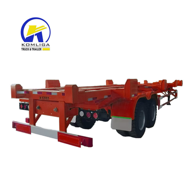 11.00r20 pneumatique Wabco châssis à soupape remorque squelettique pour le transport de conteneurs au mieux