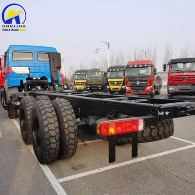 Camion lourd Beiben 6X4 Camion cargo châssis Moteur de capacité&gt; 8L et puissance 351-450 chevaux
