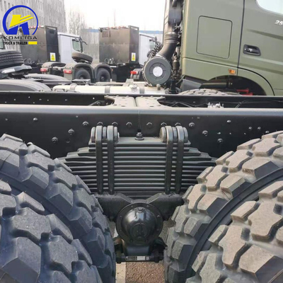 Camion lourd Beiben 6X4 Camion cargo châssis Moteur de capacité&gt; 8L et puissance 351-450 chevaux