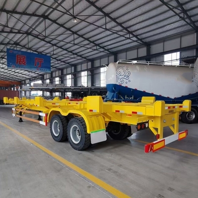 3 essieux 40 tonnes 40 pieds de conteneur pour le transport de conteneurs lourds