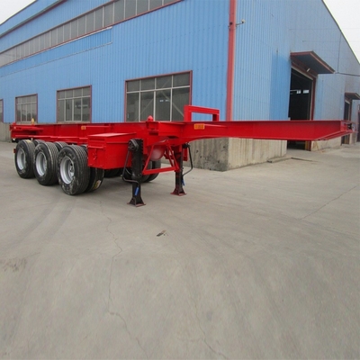 3 essieux 40 tonnes 40 pieds de conteneur pour le transport de conteneurs lourds