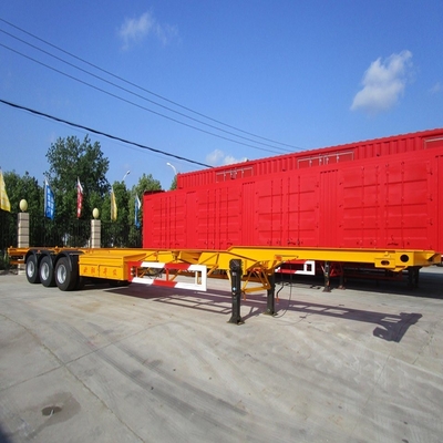 3 essieux 40 tonnes 40 pieds de conteneur pour le transport de conteneurs lourds