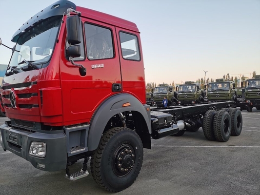 Tête de tracteur Beiben 6X4 avec 90 roues à cinq roues à direction unique et pneus certifiés CEE