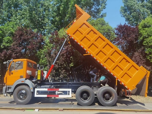 6X4 10 roues Beiben déchargeur avec 31-40t capacité de charge et des options personnalisables