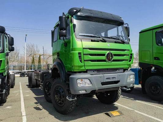 Puissant camion tracteur Beiben 6X4 6X6 Benz Nord de 351-450 ch avec une grande capacité de moteur