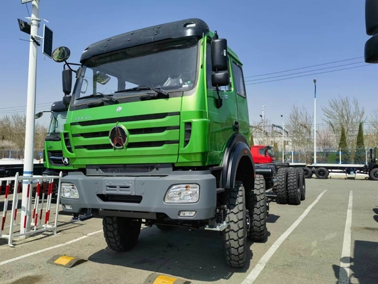 Puissant camion tracteur Beiben 6X4 6X6 Benz Nord de 351-450 ch avec une grande capacité de moteur