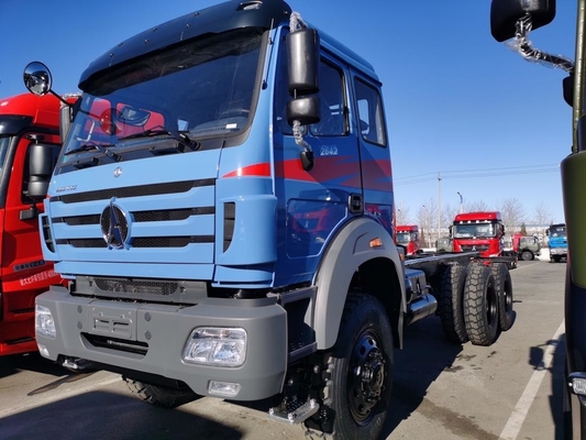 North Benz 6X4 6X6 Truck tracteur lourd avec cinquième roue 90 direction simple