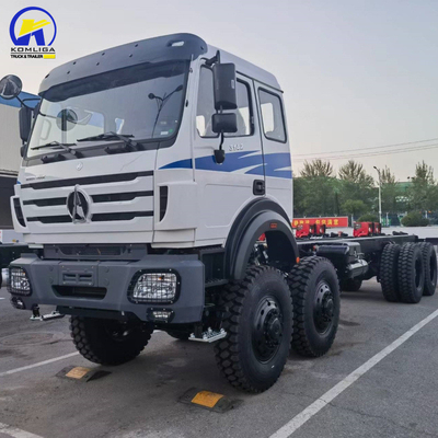 Camion de chargement à décharge Beiben Camion tracteur 6X4 avec personnalisation du système de direction Zf8098