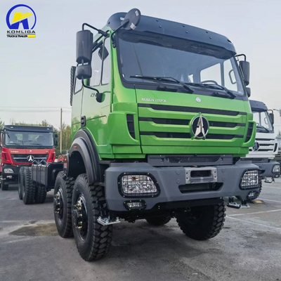 Camion de chargement à décharge Beiben Camion tracteur 6X4 avec personnalisation du système de direction Zf8098