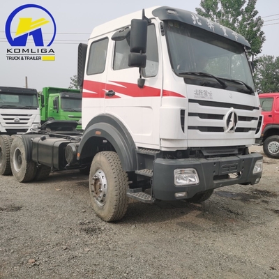 Beiben 6X4 10 roues utilisées Prime Mover Tracteur tête de camion avec système de direction Zf8098