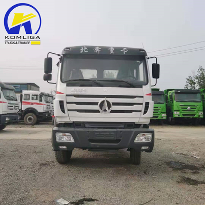 Beiben 6X4 10 roues utilisées Prime Mover Tracteur tête de camion avec système de direction Zf8098
