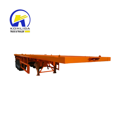 Chassis de transport de conteneurs de 40 pieds de hauteur avec option ABS