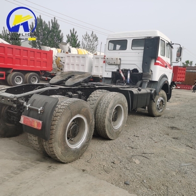 Camion-citerne à carburant en alliage d'aluminium de 400L North Benz 6X4 Tracteur à tête de remorque pour la conception