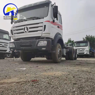 Camion-citerne à carburant en alliage d'aluminium de 400L North Benz 6X4 Tracteur à tête de remorque pour la conception