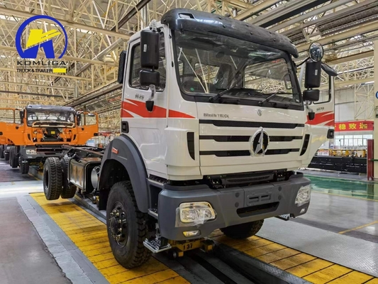 Camion-citerne à carburant en alliage d'aluminium de 400 litres Beiben lourd 6X4 420HP Chassis de camion de chargement