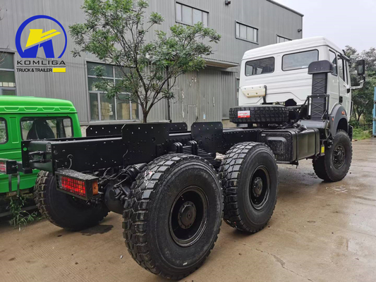 Camion-citerne à carburant en alliage d'aluminium de 400 litres Beiben lourd 6X4 420HP Chassis de camion de chargement