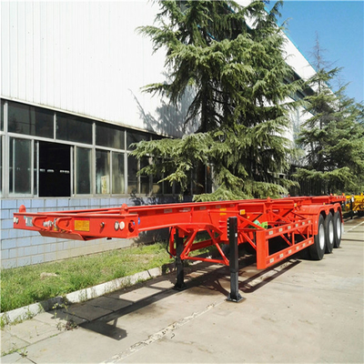 12 pneus tracteur de camion de transport squelettique pour le chassis de la remorque lourde au mieux