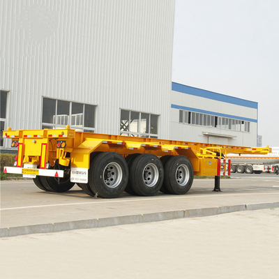 12 pneus tracteur de camion de transport squelettique pour le chassis de la remorque lourde au mieux