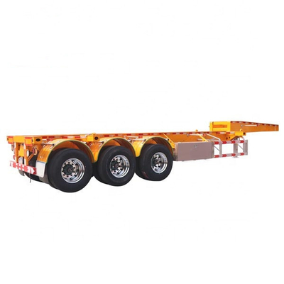 12 pneus tracteur de camion de transport squelettique pour le chassis de la remorque lourde au mieux