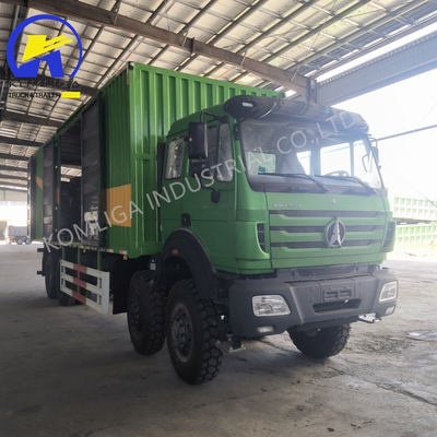 Benz Beiben 8X8 camion de marchandises pour les applications lourdes 8500*2500*3400mm sièges ≤5
