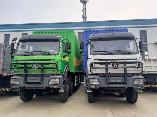 Conception de pneus radiaux Euroii Benz Beiben Poids lourd 8X8 camion de marchandises pour les pays africains