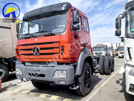 North Beiben Mercedes 2024 6X4 Chassis de camion de fret avec transmission manuelle au Congo