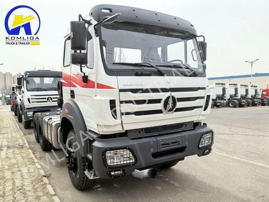 6X4 roue motrice 420HP Mercedes Tracteur Trailer Tête de camion au Congo 2024 Benz Beiben