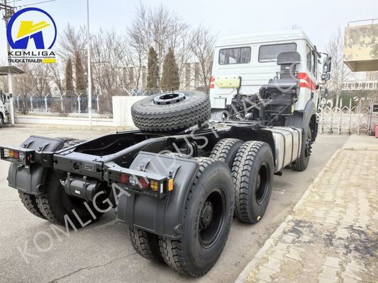 6X4 roue motrice 420HP Mercedes Tracteur Trailer Tête de camion au Congo 2024 Benz Beiben