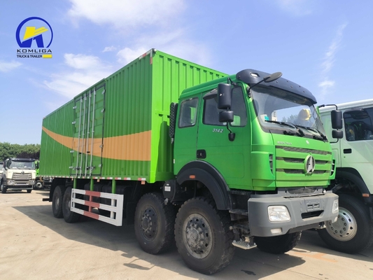 Beiben Benz 8X8 Diesel Poids lourd camion de fret avec cabine étendue 300L réservoir de carburant