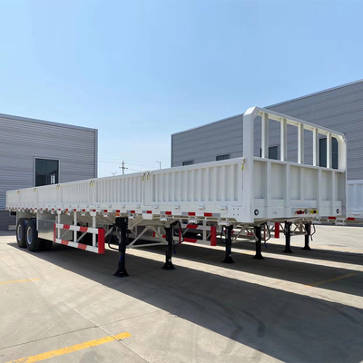 Petite remorque de charge utile de 40 tonnes à paroi latérale mini-cargo avec essieu de 13 t/16 t et serrure de conteneur