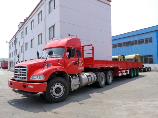 Trailer à trois essieux de 600 mm et 800 mm avec un poids approximatif de 6,7 tonnes