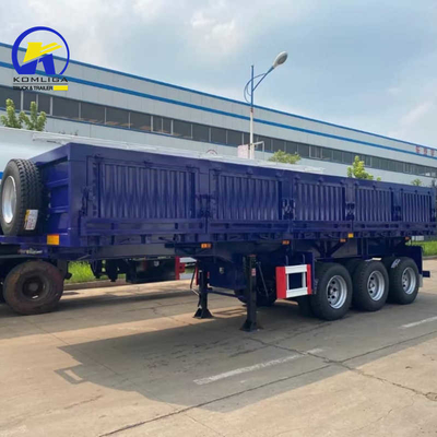 Camion semi-remorque lourd de 30 à 100 tonnes avec paroi latérale et boîte à outils à une pièce 1m * 0,5m * 0,5m