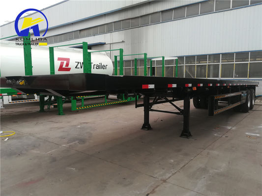 2 essieux semi-remorque à plat ABS Optionnel modèle de remorque 25FT Container Light
