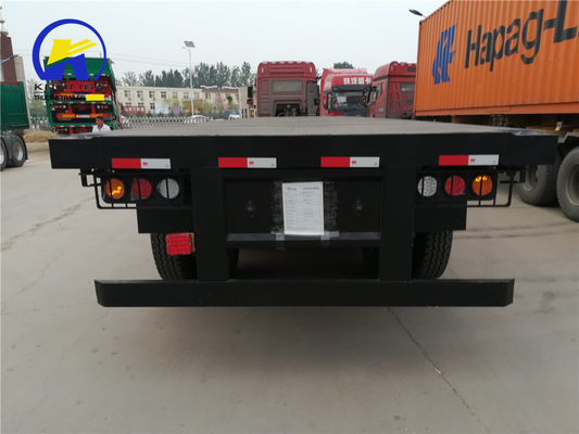 2 essieux semi-remorque à plat ABS Optionnel modèle de remorque 25FT Container Light