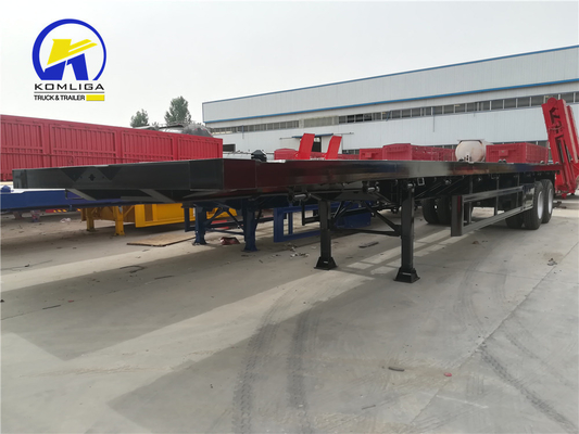 2 essieux d'occasion 25 ft conteneur semi-remorque légère de catégorie lourde 13t/16t