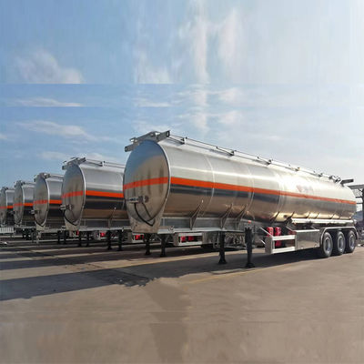 30000-45000 litres réservoir pétrolier diesel essence réservoir de carburant remorque avec service après-vente