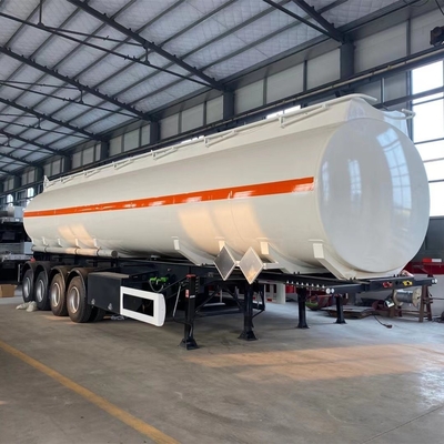 36000-42000 litres réservoir de carburant diesel remorque avec une manivelle et une clé de tête d'arbre