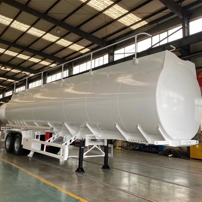 36000-42000 litres réservoir de carburant diesel remorque avec une manivelle et une clé de tête d'arbre