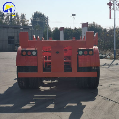 13000x2500x3900mm 40FT Skeleton Semi Container Trailer avec 3 essieux 40T capacité de charge