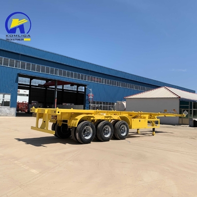 Container squelette transport maritime conteneur châssis camion semi-remorque pour le transport
