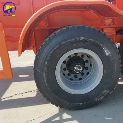 Semi-remorque à trois essieux de 13 t/16 t pour camions, tracteurs et conteneurs pour navires