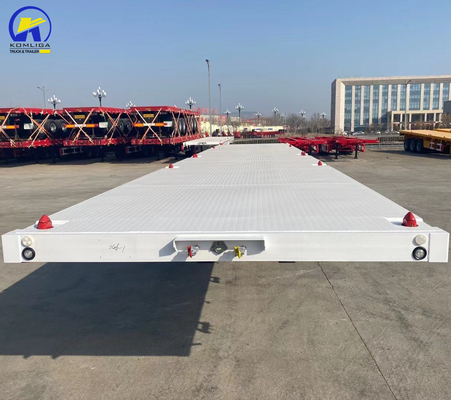 Semi-remorque haute capacité de 30 à 70 tonnes pour conteneurs de 1820 mm