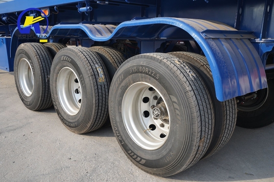 3 essieux 4 essieux remorque à plat avec certification CEE 40 tonnes 50 tonnes 60 tonnes vers l'Ouzbékistan