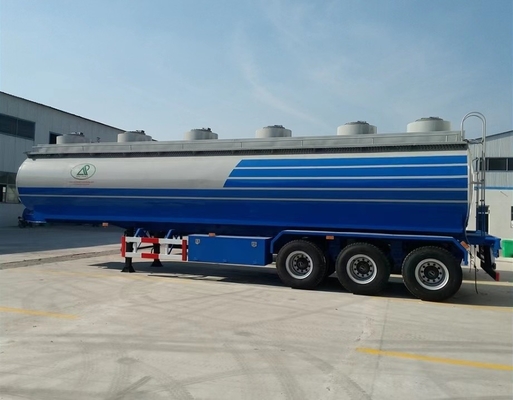 Suspension à bogie 3 essieux 45000 litres réservoir de carburant remorque pour le marché du Zimbabwe