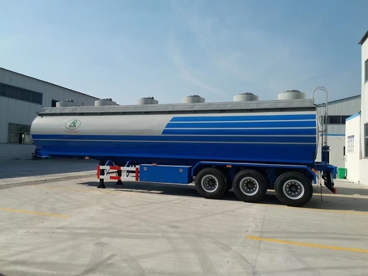 Suspension à bogie 3 essieux 45000 litres réservoir de carburant remorque pour le marché du Zimbabwe