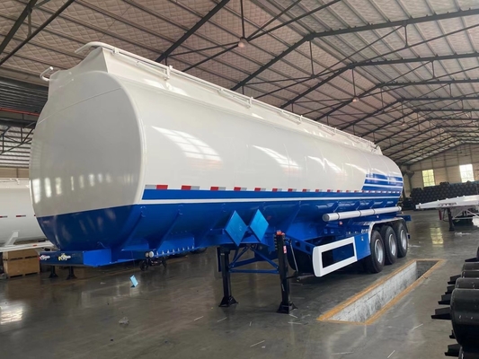 45000 litres réservoir de carburant en aluminium Semi-remorque 5 compartiment au Kenya Zimbabwe 3 essieu